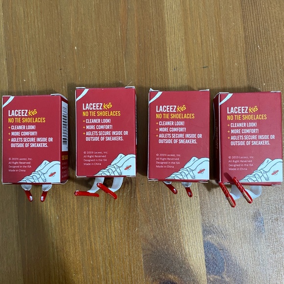 SOLD - Laceez Kid's Smart Laces - No Tie Shoelaces - Picture 2 of 4